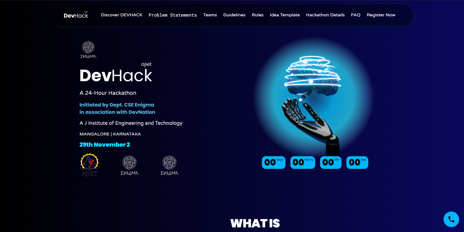 DevHack screenshot